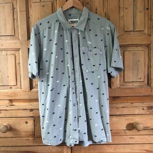 Mountain Khakis Large Buffalo Printed Buttondown Shirt